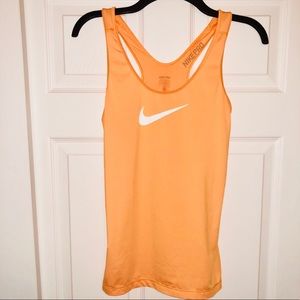 Orange Nike tank